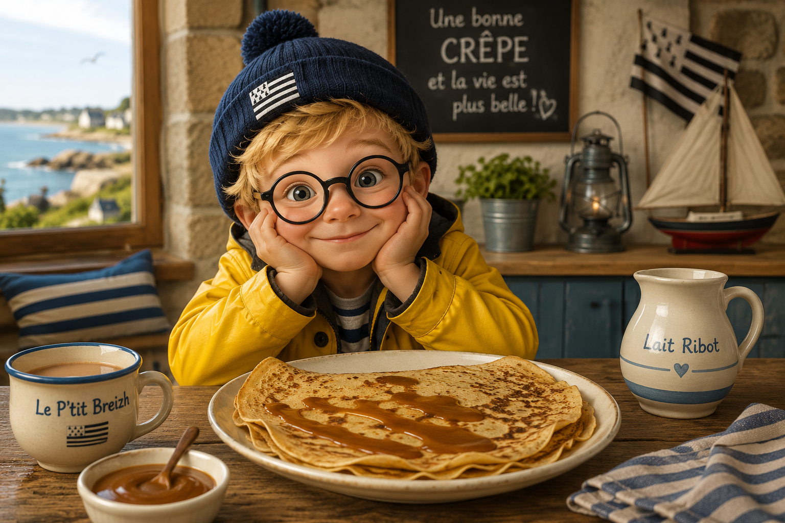 Pourquoi le P’tit Breizh adore les crêpes ?